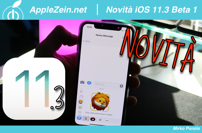 iOS 11, iOS 11.3 Beta 1, Novità