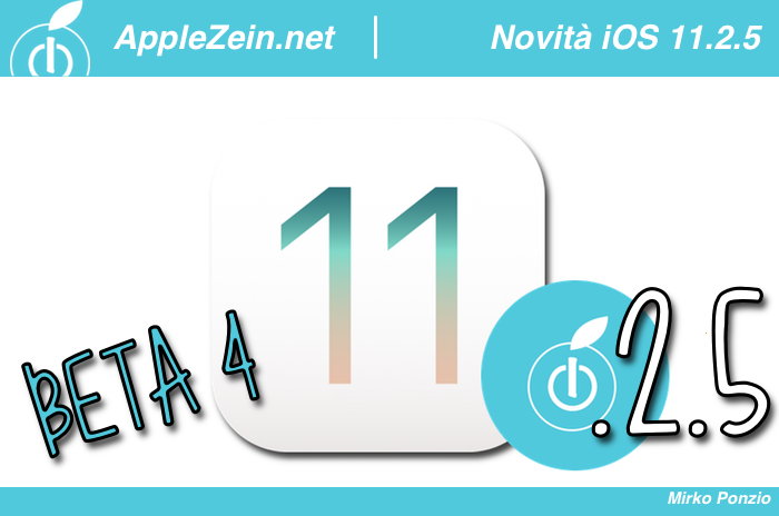 iOS 11, iOS 11.2.5 Beta 4, Novità