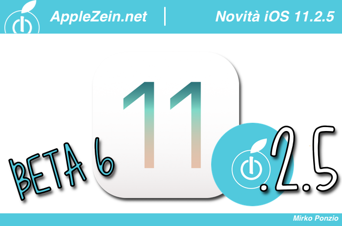 iOS 11, iOS 11.2.5 Beta 6, Novità