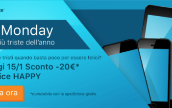 Blue Monday: SCONTO su tutti gli iPhone ed iPad da TrenDevice TrenDevice, Sconto, Blue Monday