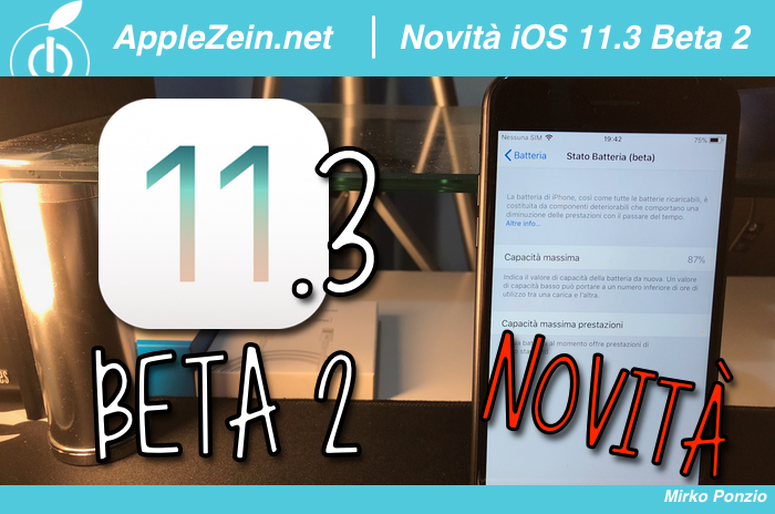 iOS 11, iOS 11.3 Beta 2, Novità