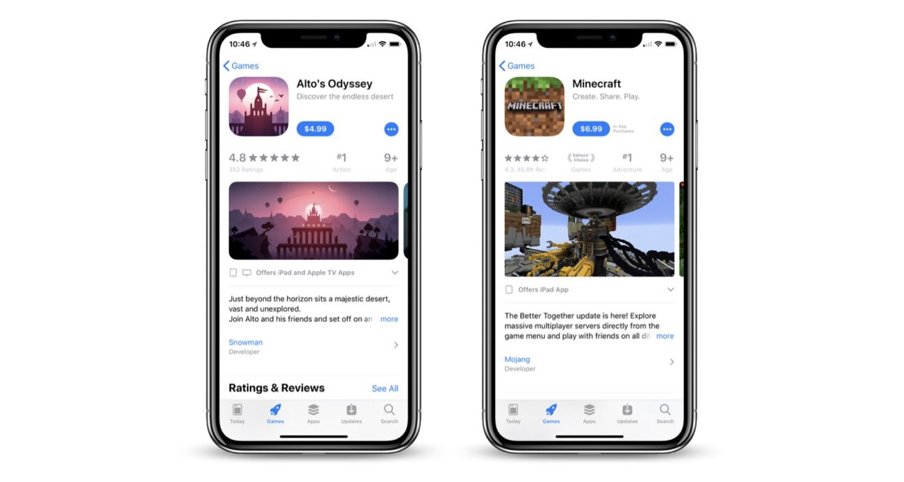 Apple aggiorna App Store aumentando il numero massimo di Screenshot a 10