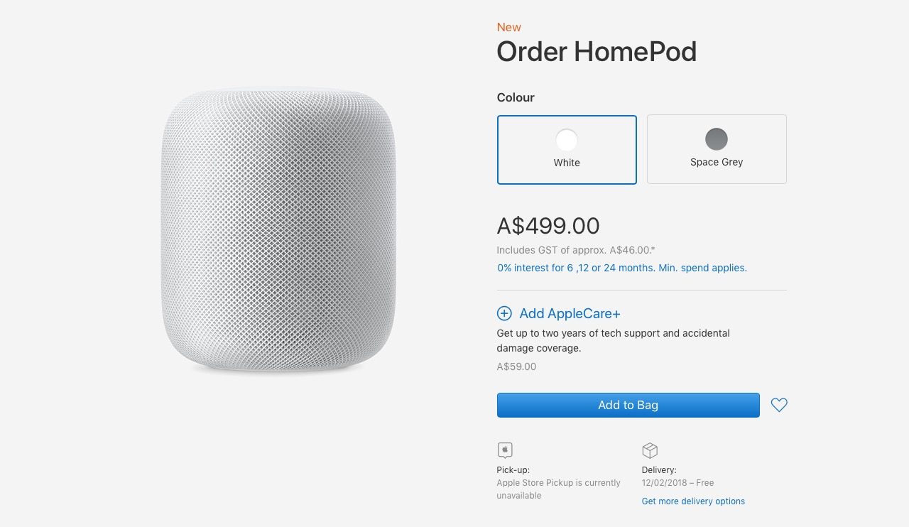 L’HomePod va a letteralmente a ruba! ESAURITO in Australia e UK