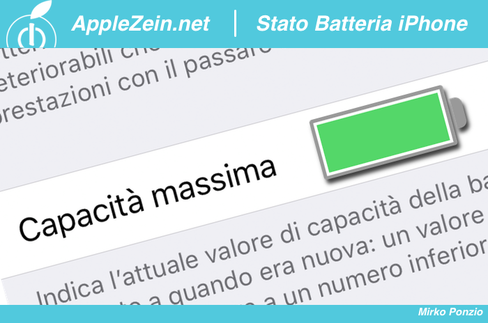 Stato, Usura, Batteria, iPhone