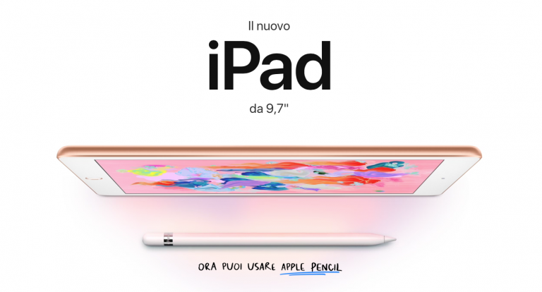 iPad 2018, Novità, Apple Pencil