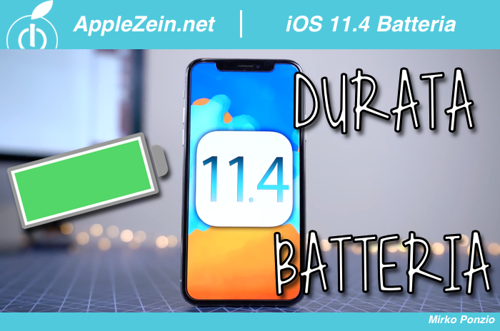 iOS 11, iOS 11.4 Beta 1, Batteria