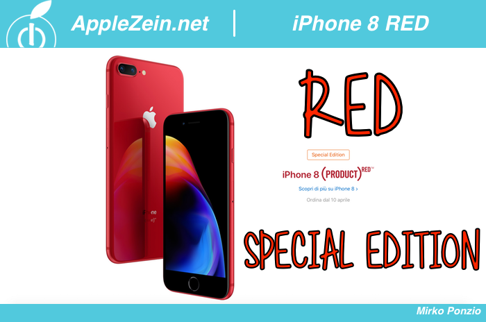 iPhone 8, RED Special Edition