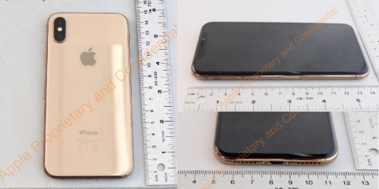 iPhone X, Oro, FCC, Immagini