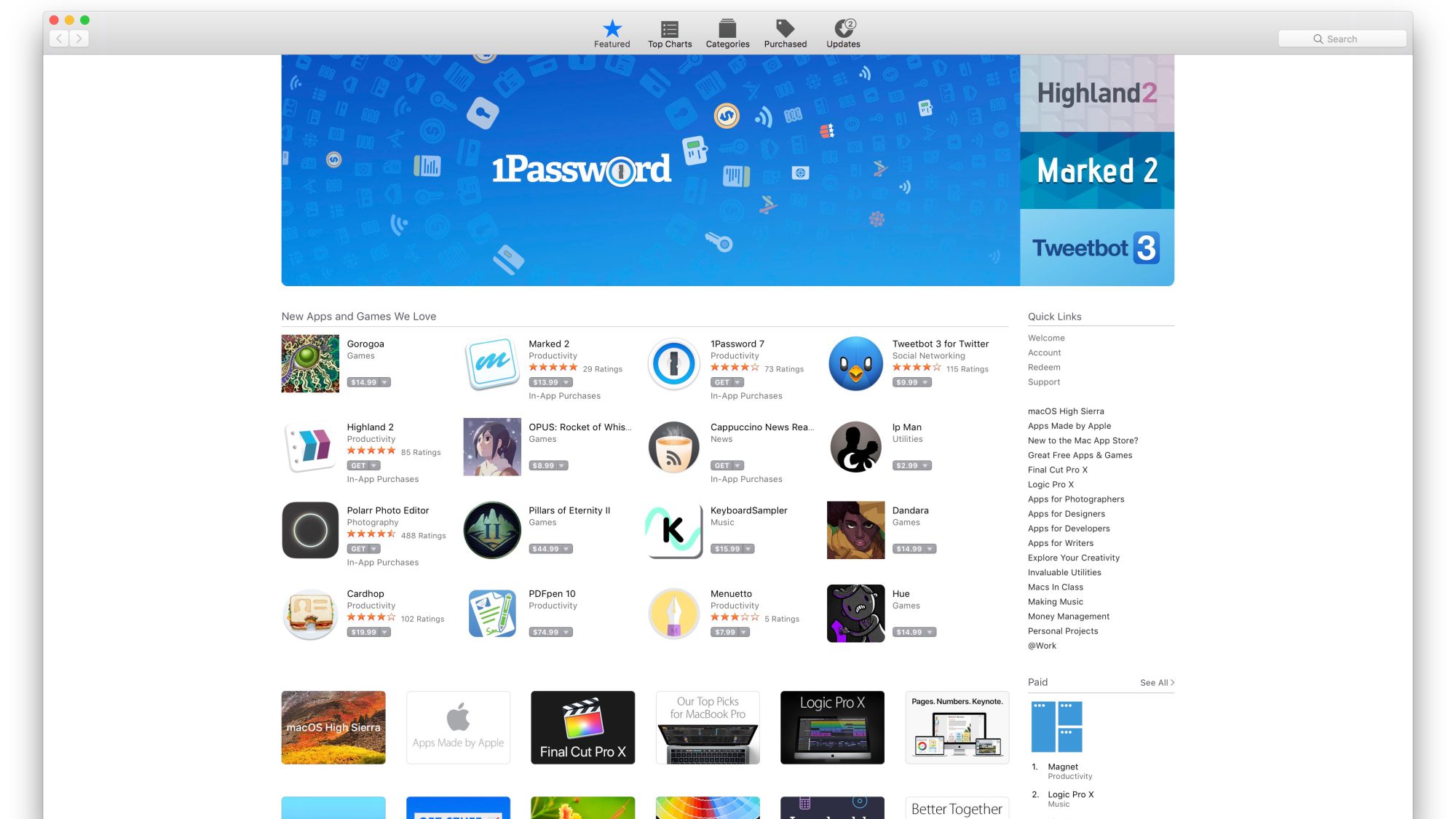 MacOS 10.14, Mac App Store, iOS 11