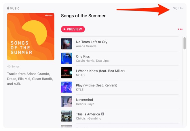 WWDC 2018, Apple Music, Player