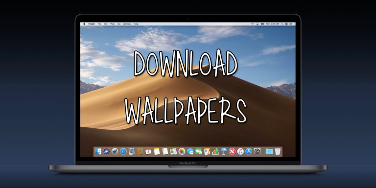 MacOS Mojave, Sfondi, Download