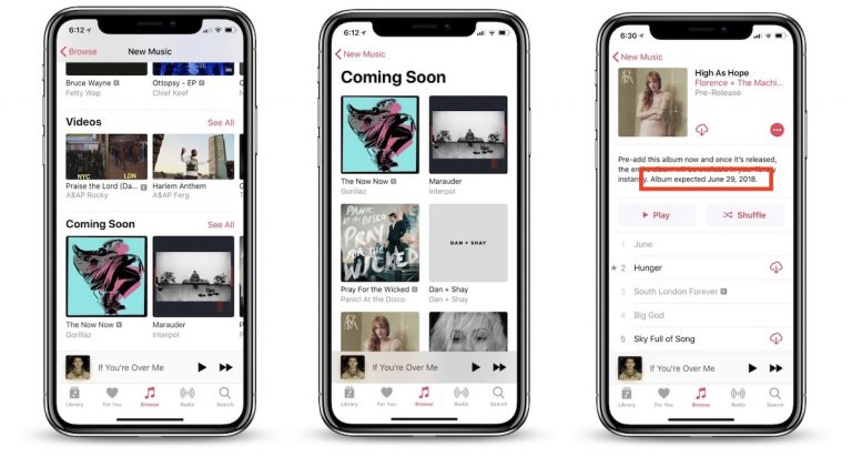 Apple Music, Update, Coming Soon