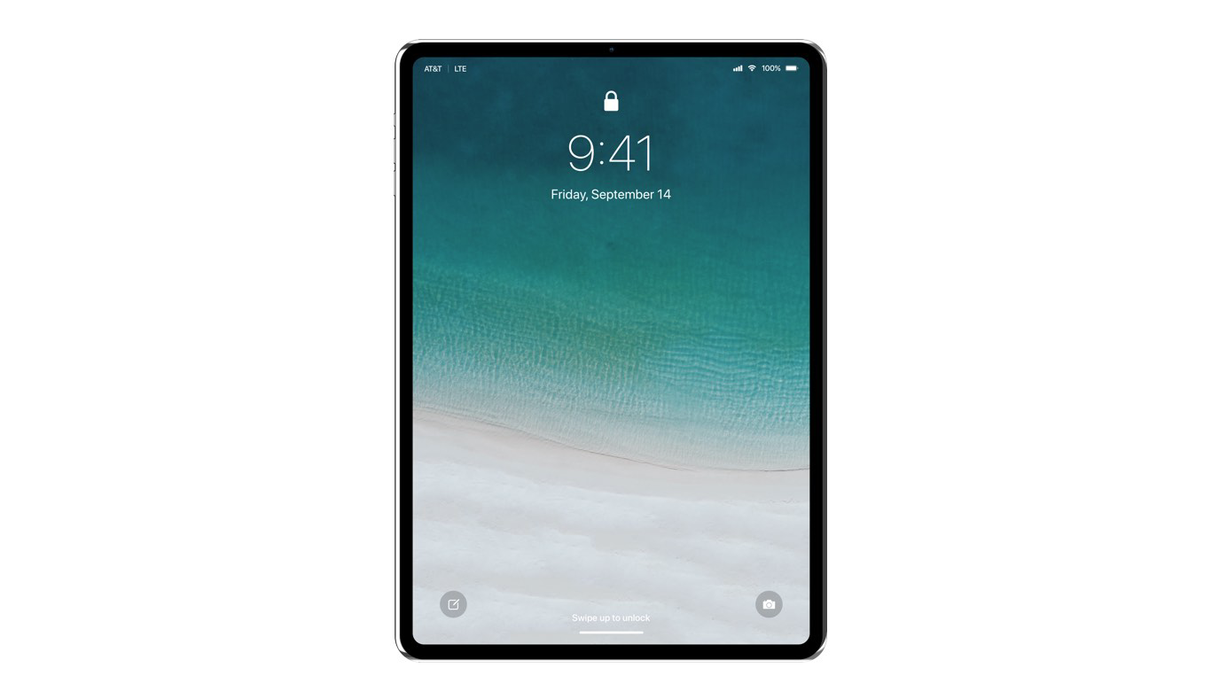 iPad X, Eurasia, Face ID