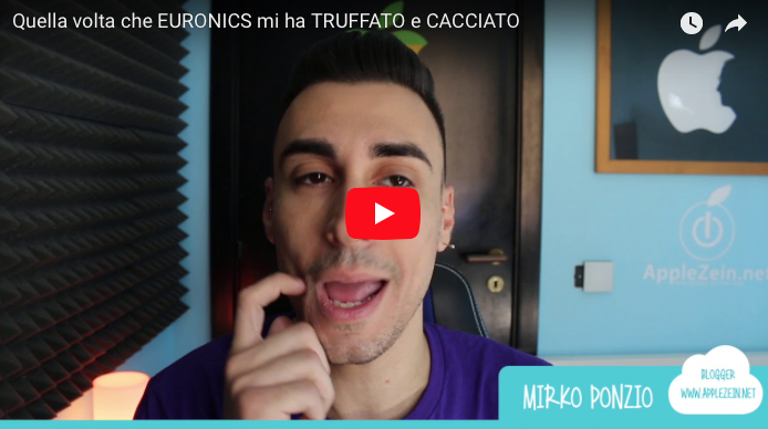 Euronics, Catania, Vlog, Truffa