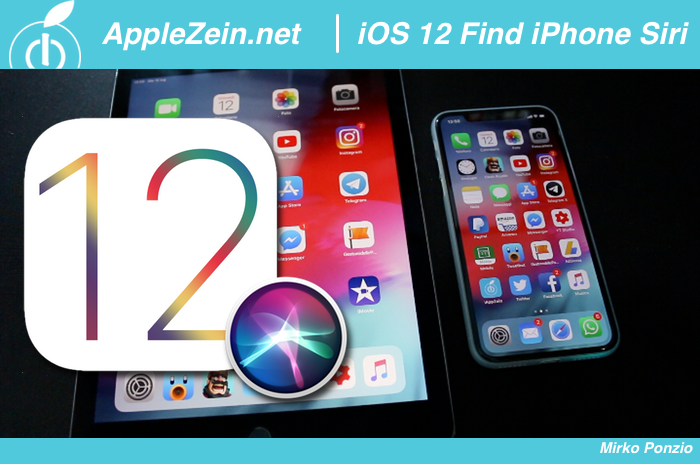 iOS 12, Focus, Ritrova, iPhone, Siri