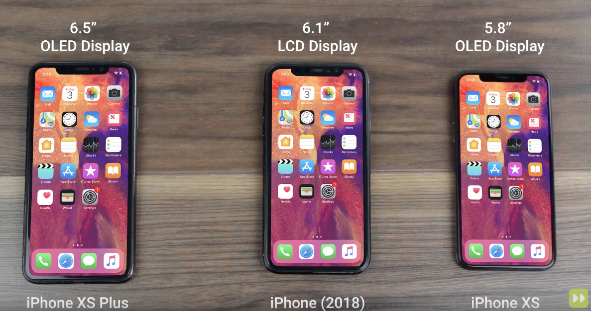 iPhone 2018, Video, iPhone X Plus