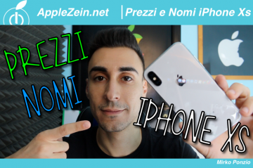 iPhone Xs, Prezzo, Nome
