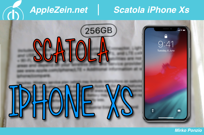 iPhone Xs, Scatola, Immagini