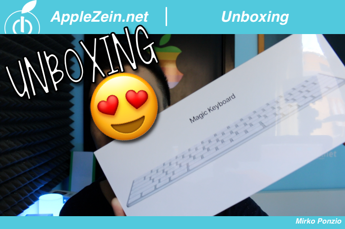 Unboxing, 15 Settembre 2018, Magic Keyboard