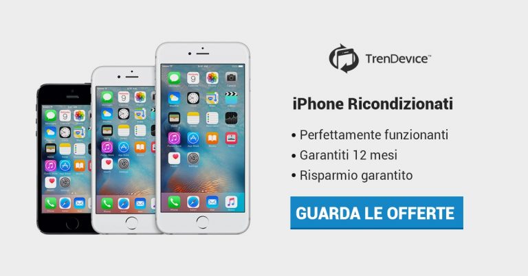 TrenDevice, Vendi, iPhone, Usato