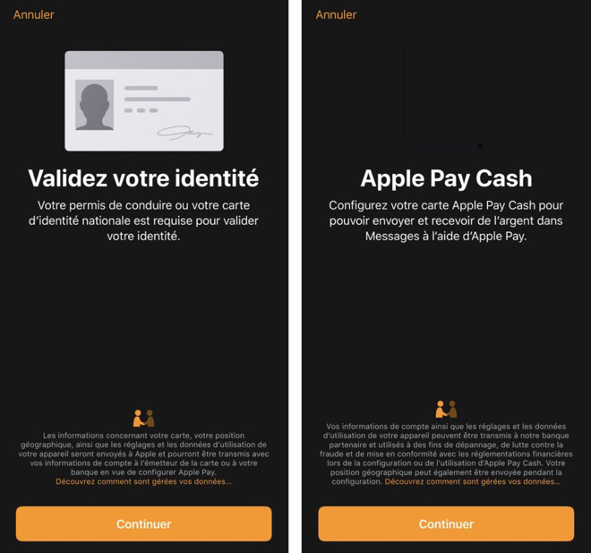 Apple Pay Cash, Francia, Germania