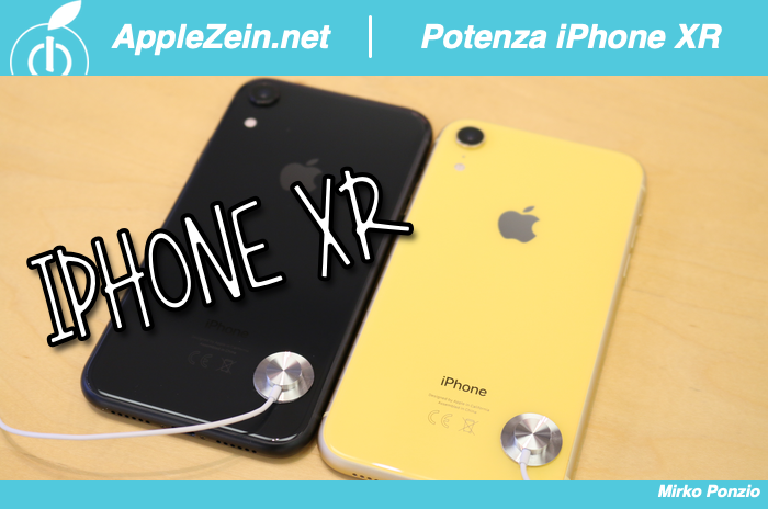 iPhone XR, Potenza, iPhone XS