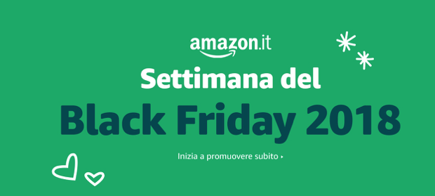 Black Friday, Sconti, Amazon, 12 Novembre 2018