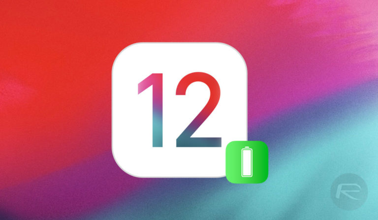 iOS 12, Durata Batteria, iPhone
