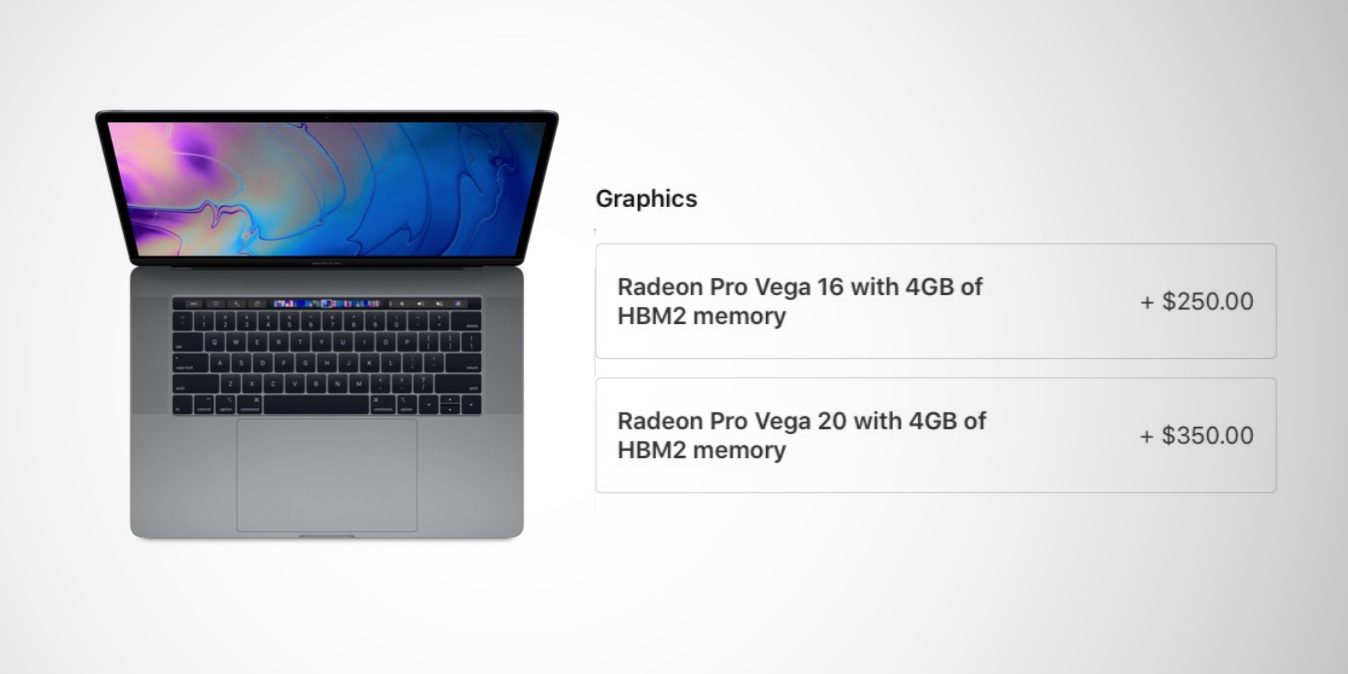 MacBook Pro, 13 pollici, Scheda Grafica, Radeon Pro Vega