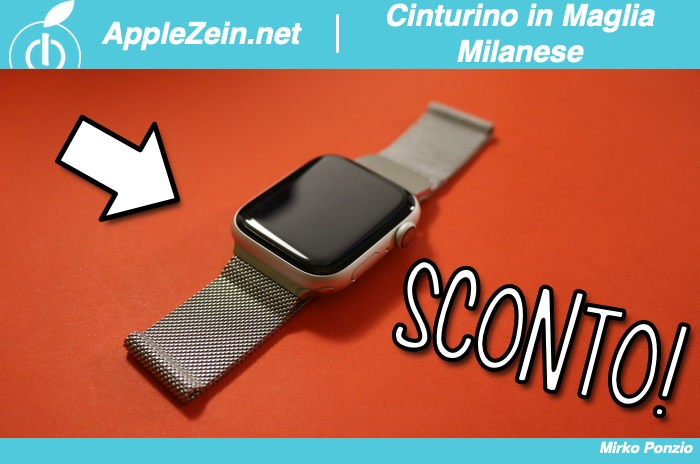 Sconto, Cinturino, Apple Watch, Maglia, Milanese