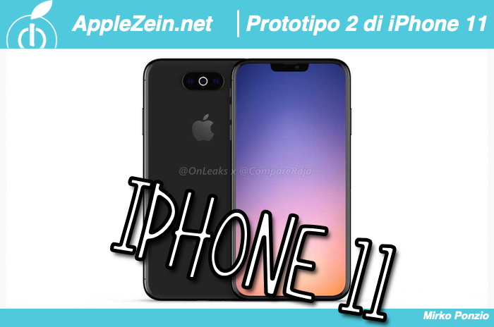 iPhone 11, Secondo, Prototipo