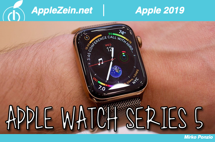 Apple Watch Series 5, Uscita, ECG, Ceramica