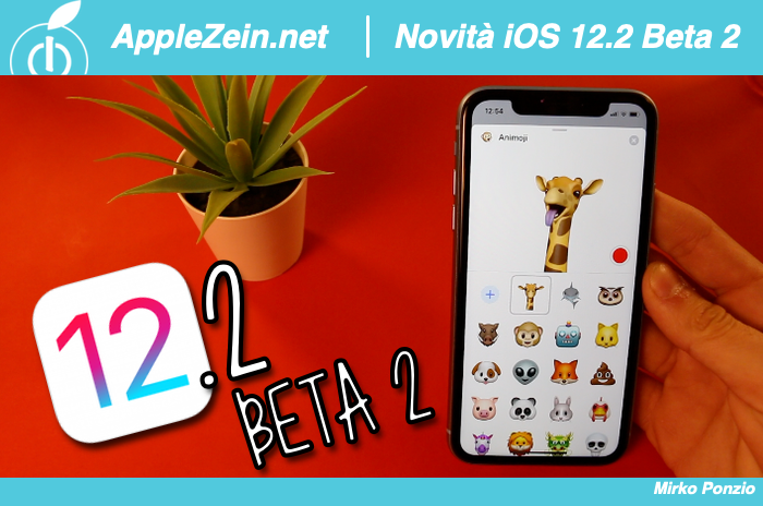 iOS 12. iOS 12.2 Beta 2, Novità