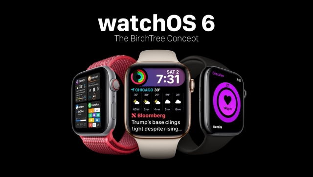 watchOS 6, Apple Watch Series 5, Concept