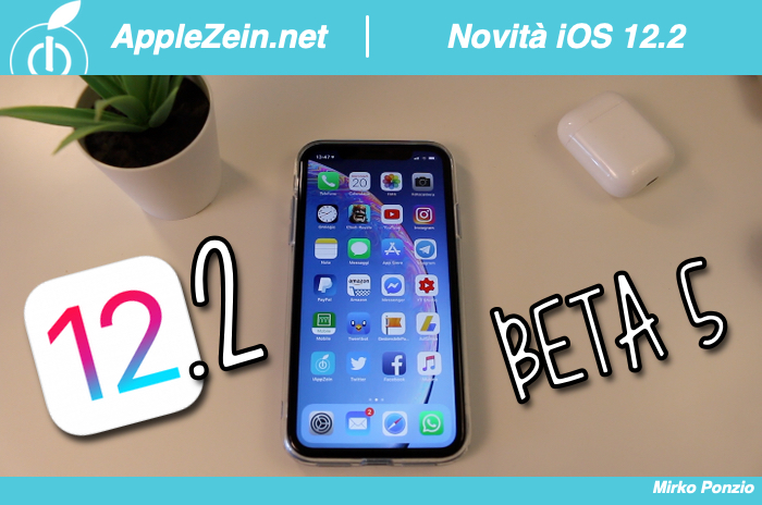 iOS 12, iOS 12.2 Beta 5, Novità