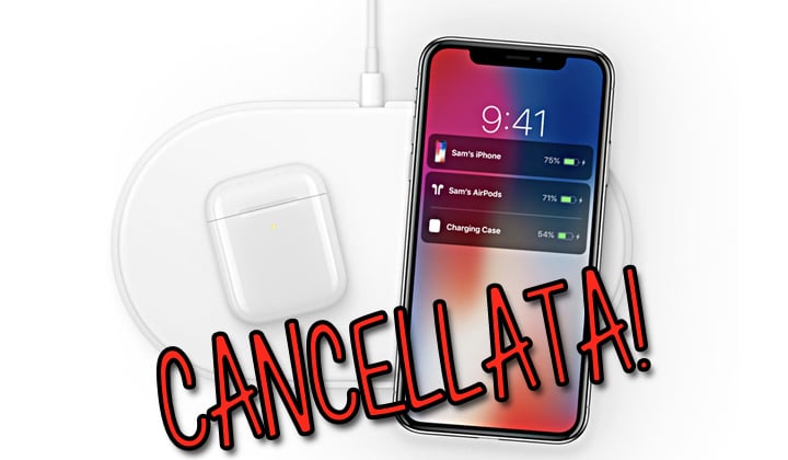 AirPower, Cancellata, Apple, Ufficiale