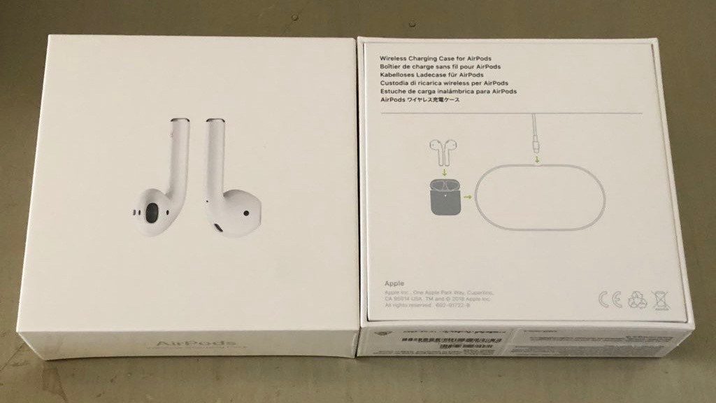 AirPower, AirPods 2, Scatola