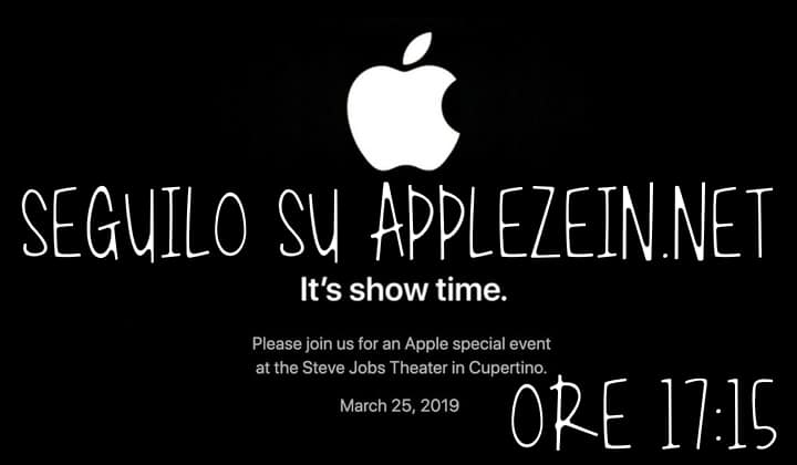 Apple Event, Apple Video, Diretta