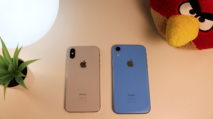 iPhone XR, Confronto, iPhone X