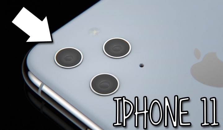 iPhone 11, Tripla Fotocamera, Incassata