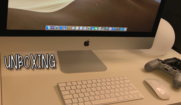 Unboxing, 5 aprile 2019, iMac 5K, 2019