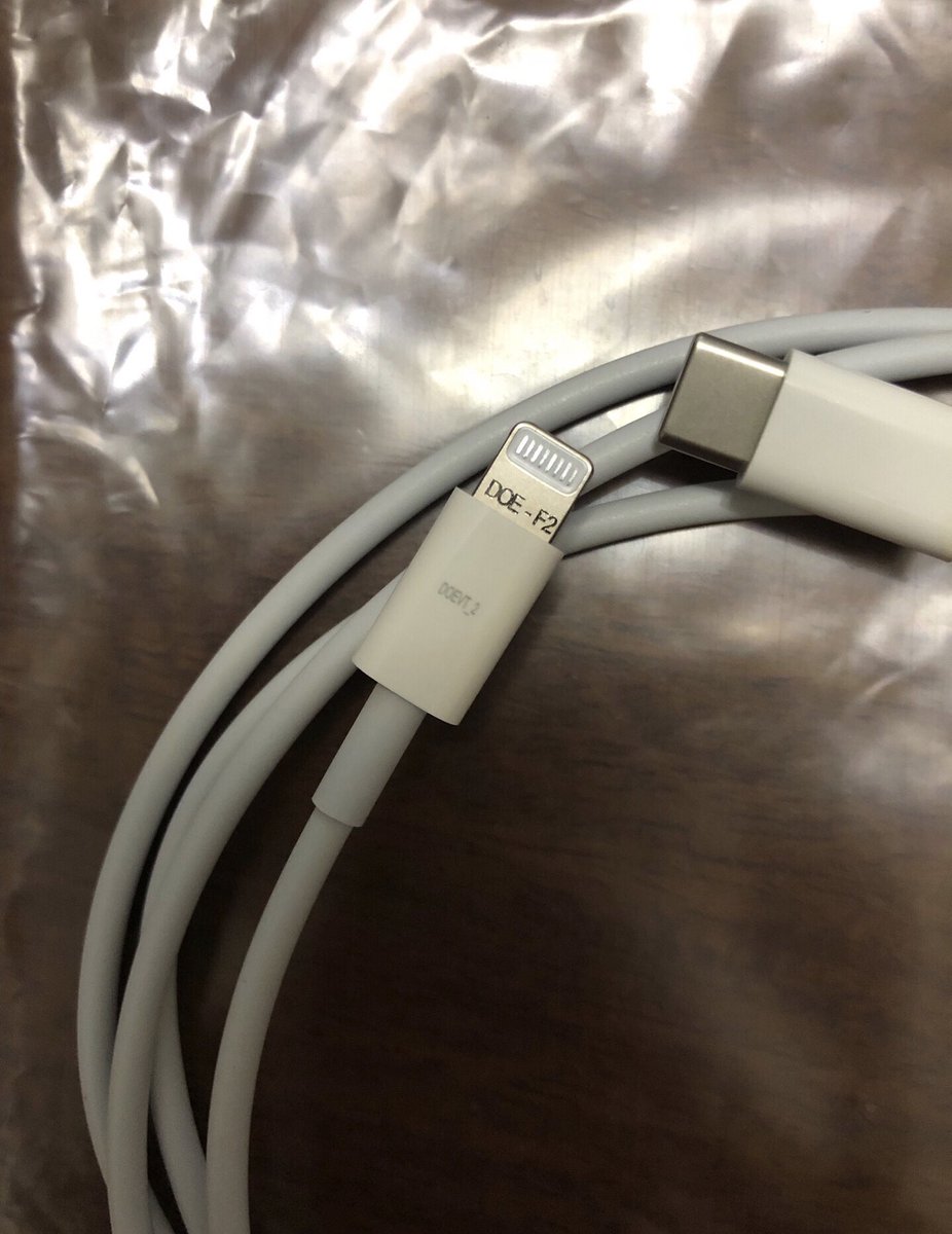 iPhone 11: Ecco le immagini del NUOVO cavo USB-C?