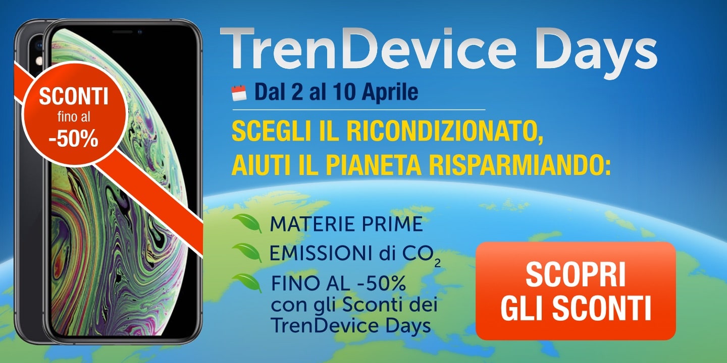 Sconto, iPhone, TrenDevice Day
