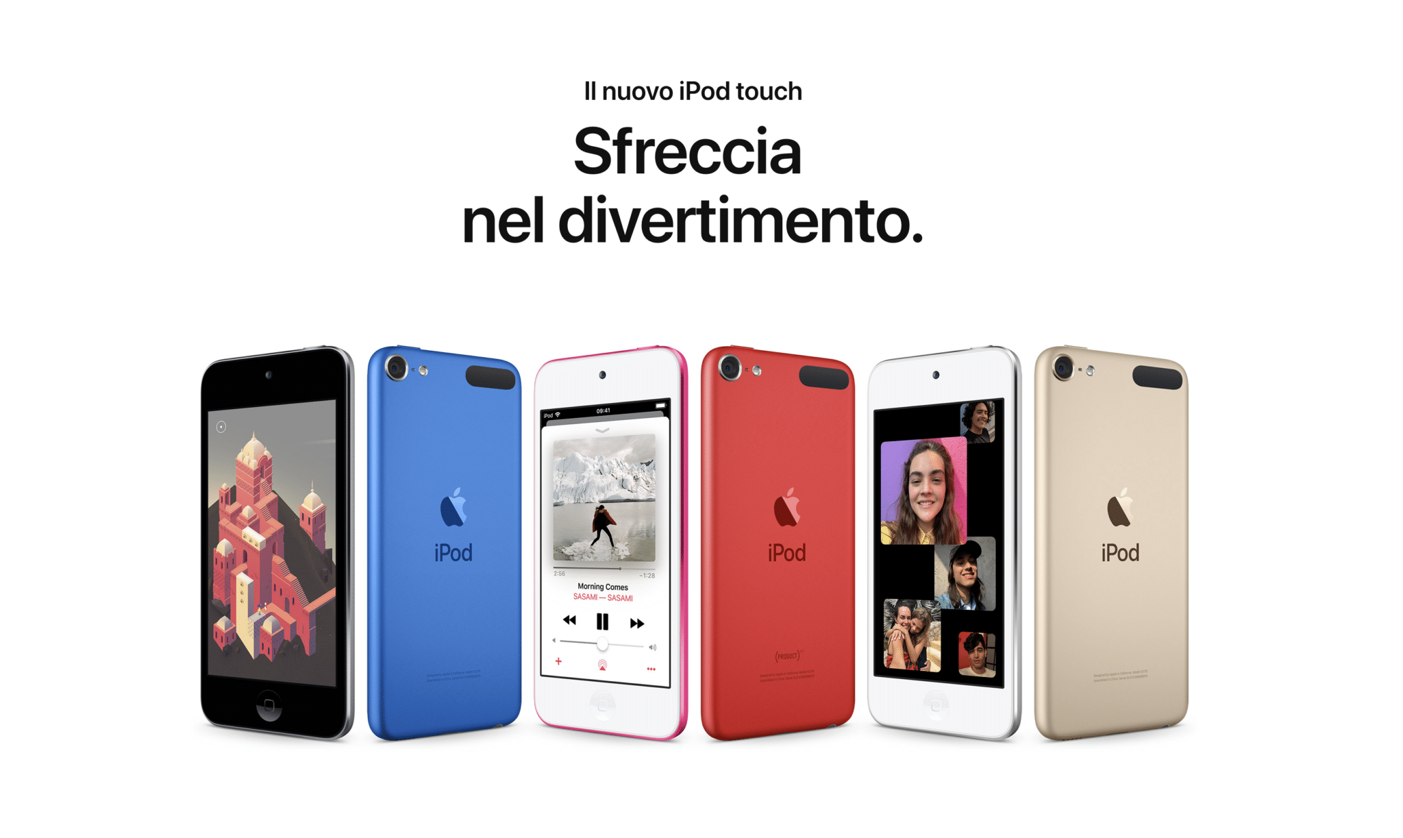 Apple PRESENTA il nuovo iPod touch 7G