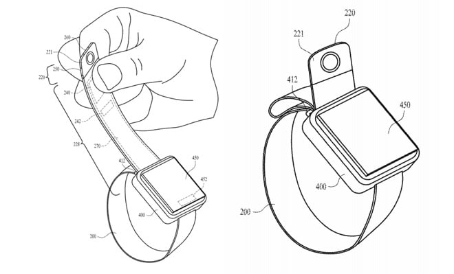 Apple Watch, Fotocamera, Brevetto Apple