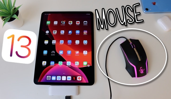 iOS 13, Approfondimento, Mouse, iPad