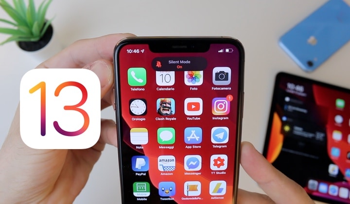 iOS 13, Controllo, Volume