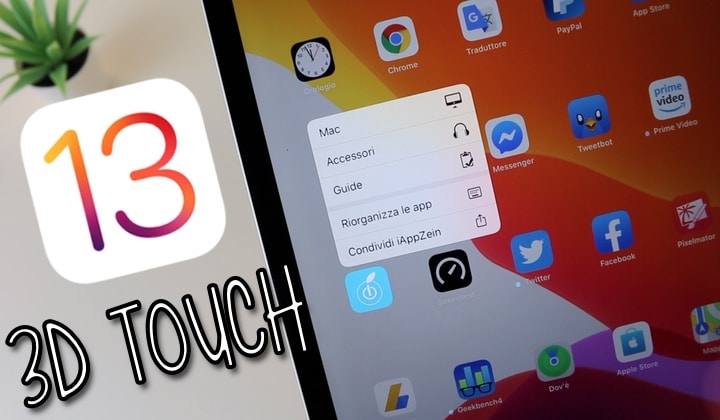 iOS 13, 3D Touch, Simulato, Approfondimento