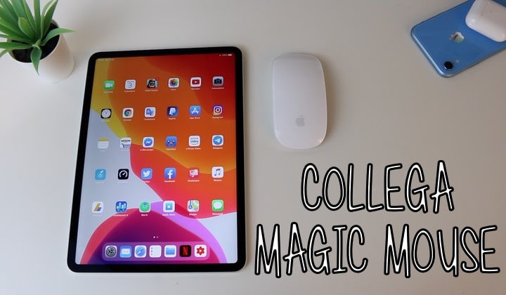 Magic Mouse, Collegare, Bluetooth, iPad Pro, iOS 13