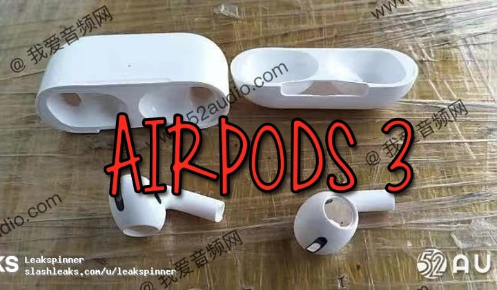 AirPods 3, Immagini, Anteprima